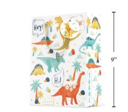 SAC CADEAU PETIT - DINOSAURES MIGNONS MAT